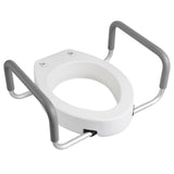 Raised Seat with Arms, 136.1 kg Load Capacity, 88.9 mm Lift Height, Widened Commode Elevated V952-AZSJGMTZD35YISHJB001V0