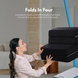 GOMINIMO 4 Fold Folding Mattress Black Air Mesh V227-3720101009990