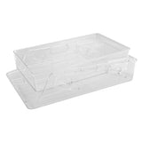 Automatic Rolling Beverage Soda Can Storage Organizer Double Layers Plastic Refrigerator Can Holder V1294-YM0718-3118220217711