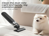 Portable Vacuum Cleaner with Cleaning Inflating and Deflating Nozzle 2 Gear Rechargeable Cordless V1294-YM0901-H48898B