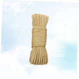 Natural Jute Rope Thick Light Brown Braided Rope for Scrapbooking and DIY Crafts V1192-AZ-W-21271