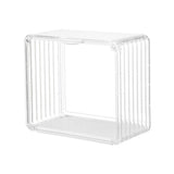 Doll Display Box House Room Dollhouse Cabinet Storage Case Transparent with Magnetic Door V1294-YM0901-3117230120711