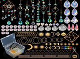 400 DIY Wind Chimes & Dream Catchers, Suncatcher Crystal Crafts for Window and Garden Decor, 400 V1188-MS-325-1947