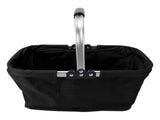 Foldable Picnic Basket Oxford Fabric Shopping Tote Reusable Grocery Bag for Camping Outdoor Fruit V1294-YM0901-3111260009411