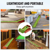 Golf Putting Mat, 1 Hole Indoor Golf Putting Green, Wrinkle-Free Golf Training Aid, Mini Golf V952-ZFXKZDHQTGDLUGZN2V0