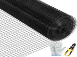 Hardware Cloth, 24" x50' & 1"x1" Mesh Size, Galvanized Steel Vinyl Coated 16 Gauge Welded Wire V952-YXHJWHSBDDWC28RC4V0