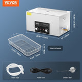 VEVOR 22L Ultrasonic Cleaner with Heater Timer & Basket Digital Sonic Machine V952-XNKZCSBQXJ22MP5KUV3