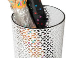 8x20 inch Heavy Duty Metal Umbrella Stand - Durable Storage Holder for Umbrellas - Indoor and V1369-AZ3-W-22382