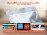 Continuous Bag Band Sealing Machine, 6-12 mm Seal Width, Vertical Band Sealer Machine with Roller V952-LSLXFKJTBPQDL4URB001V3