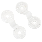 100pcs Shade Cloth Plastic Clips Round Fixing Clips for Greenhouse Outdoor Garden Anti Bird Netting V1294-YM0703-3111230103612