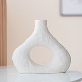 Minimalist Ceramic Vase Set Black V1107-CS-XDQSHP