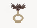 Cercle Artificial Mauve Barley in Ceramic Vase 35cm V637-45116BAR