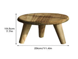 Desktop Decorative Storage Stool Balcony Flower Rack Wooden Flower Pot Stand Garden Ornaments Sundry V1294-YM0523-211021SH03-3