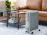 11-Fin Oil Column Heater 2400W w/ 3 Heat Settings & Wheels V196-H210