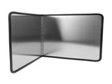 Foldable Stove Splatter Guard 304 Stainless Steel 2 Sided Nonstick Oil Stove Splashing Guard Kitchen V1294-YM0901-3118240220712