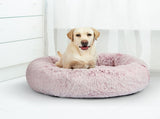 PaWz Pet Bed Cat Dog Donut Nest Calming L Pink Large PT1035-L-PK