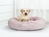 PaWz Pet Bed Cat Dog Donut Nest Calming XL Pink X-Large PT1035-XL-PK