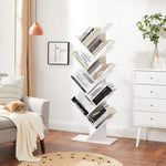 VASAGLE Tree Bookshelf 8 Tier White V227-9101101053000