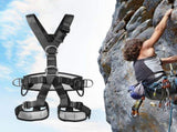 Outdoor Mountaineering Climbing Full Body Safety Belt Aerial Work Harness V1308-DSZKI-772