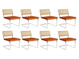 Levede 8xRattan Chair Dining Chairs CH1108-2-BRX4