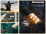 Rechargeable 3-in-1 Camping Light with Mosquito Repellent & Dual Heating Bright Flashlight, Warm V1107-CS-QWLYD