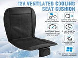 Spacer Car Cooling Seat Cushion-Fan System Black V1142-LP12000039839638044