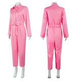 Barbie Jumpsuit Costume Light Pink, Size S for Halloween Cosplay V1237-ZY-506-0862