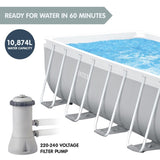Intex 26792AU Above Ground Swimming Pool Rectangular 4.88m x 2.44m