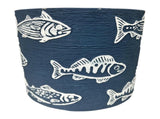 Set 3 Assorted Fish / Stripe Planters w Hole Plug 14cm V637-88742PLN