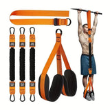 Adjustable Pull-Up Assist Belt with Resistance Band V728-LP601102041981155