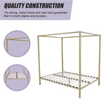 4 Four Poster Queen Bed Frame V63-819533