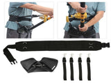 Adjustable Fishing Rod Fighting Belt Waist Rod Support Holder Fishing Pole Fixing Belt L V1369-AZ3-W-15512