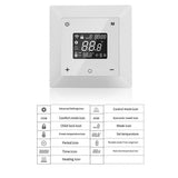 Smart WiFi Temperature Controller 16A LED Display Electric Underfloor Heating Thermostat V1263-JX-5974