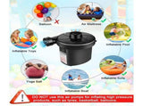 Electric Air Pump,Portable Inflator and Deflator with 3 Nozzles for Air Mattress Beds,Inflatable V1366-AZ2-W-12261