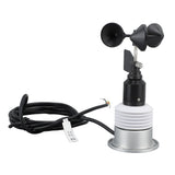 5 in 1 Weather Sensor with Cable Mini Temperature Humidity Wind Speed Direction Air Pressure Weather V1294-YM0901-3111240072711