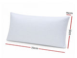 ROOMSENSE Cooling Memory Foam Pillow 2 Pack, Anti-Flattening Bed Pillows for Hot Sleepers, XFKF-PL-1169R-WHX2