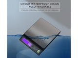 Rechargeable Baking Electric Scale IP67 Waterproof High Accurate Kitchen Scale with Counting Tare V1263-JX-2452