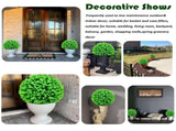 LGCASL Simulation Artificial Plant Topiary Faux Decorative for Garden Backyard Balcony and Home V1189-LWWAL-20260325-02365