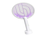 Electric Swatter 2 in 1 Rechargeable 1200mAh 8h Working Purple Lamp Powerful Electric Racket for V1294-YM0901-3113240212211