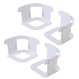 4 Pack Bed Sheet Holder with Lock Straps ABS Heavy Duty Bed Sheet Corner Fastener Keep Sheets Firm V1294-YM0901-3117250056211