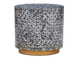 BLAKE CIRCULAR SHELL STOOL/SIDE TABLE V742-VS1