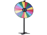 36 inch Spinning Prize Wheel, 18 Slots Spinning Wheel, Roulette Wheel with a Dry Erase and 2 V952-CJZLJP36YCLD348OOV0