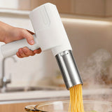 handheld noodle making machine, noodle maker, kitchen appliance, five noodle models, detachable V1106-122-WHI-40406