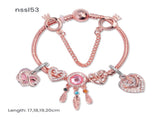 Charm Bracelets Mix & Match Offer - 10 Styles with Cartoon, Vintage & More, Get Discount on 2 V1132-NSSL61-DOUBLE
