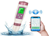 4-in-1 Meter/Salinity Tester Digital,Meter for Water Accuracy, for Drinking Swimming Pool Hydroponic V1366-AZ2-W-09089