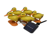 Solar Duck Garden Light Yellow Duck Outdoor Light Statue Animal Cute Ducks Yard Decor Lawn Lamp for V1294-YM0901-3119240056611