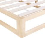 Artiss Bed Frame Queen Size Wooden Base Mattress Platform Timber Pine KALAM WBED-KALAM-Q-WD-AB