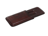 Leather Cigar Holder Travel Portable Soft Touch Elegant Breathable Cigar Case for Gift Giving V1294-YM0703-3117230042311
