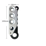 Rocky Climbing Stop Descender Rappelling Anti-Panic Belay Devices for 9-12mm Rope Rescue Equipment V1192-AZ-W-24022