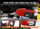 Fuel Transfer Pump, 12V DC, 10 GPM, 8 m Lift, Portable Electric Diesel Transfer Extractor Pump Kit V952-C155W40LPM12VBIFFV9